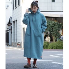 クリフメイヤー(KRIFF MAYER)の【柔らかくて暖かい！】裏起毛 杢 スウェット ワンピース