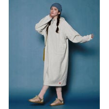 クリフメイヤー(KRIFF MAYER)の【柔らかくて暖かい！】裏起毛 杢 スウェット ワンピース