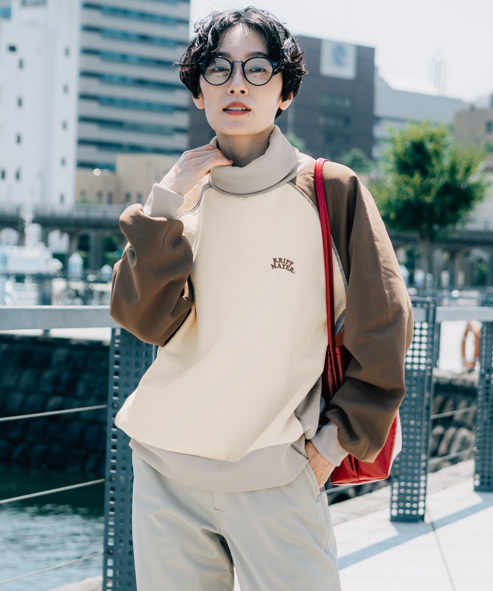 レトロでかわいい！】パイル フリース ノーカラー ジャケット | クリフ