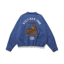 【ヴィンテージライク】綿100％ スーベニア ベトジャン スカジャン