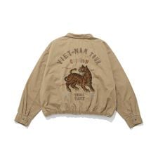 【ヴィンテージライク】綿100％ スーベニア ベトジャン スカジャン