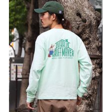 【ユニセックス】綿100％ クリフラビット ロンＴ ワーク