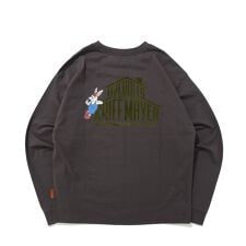 【ユニセックス】綿100％ クリフラビット ロンＴ ワーク