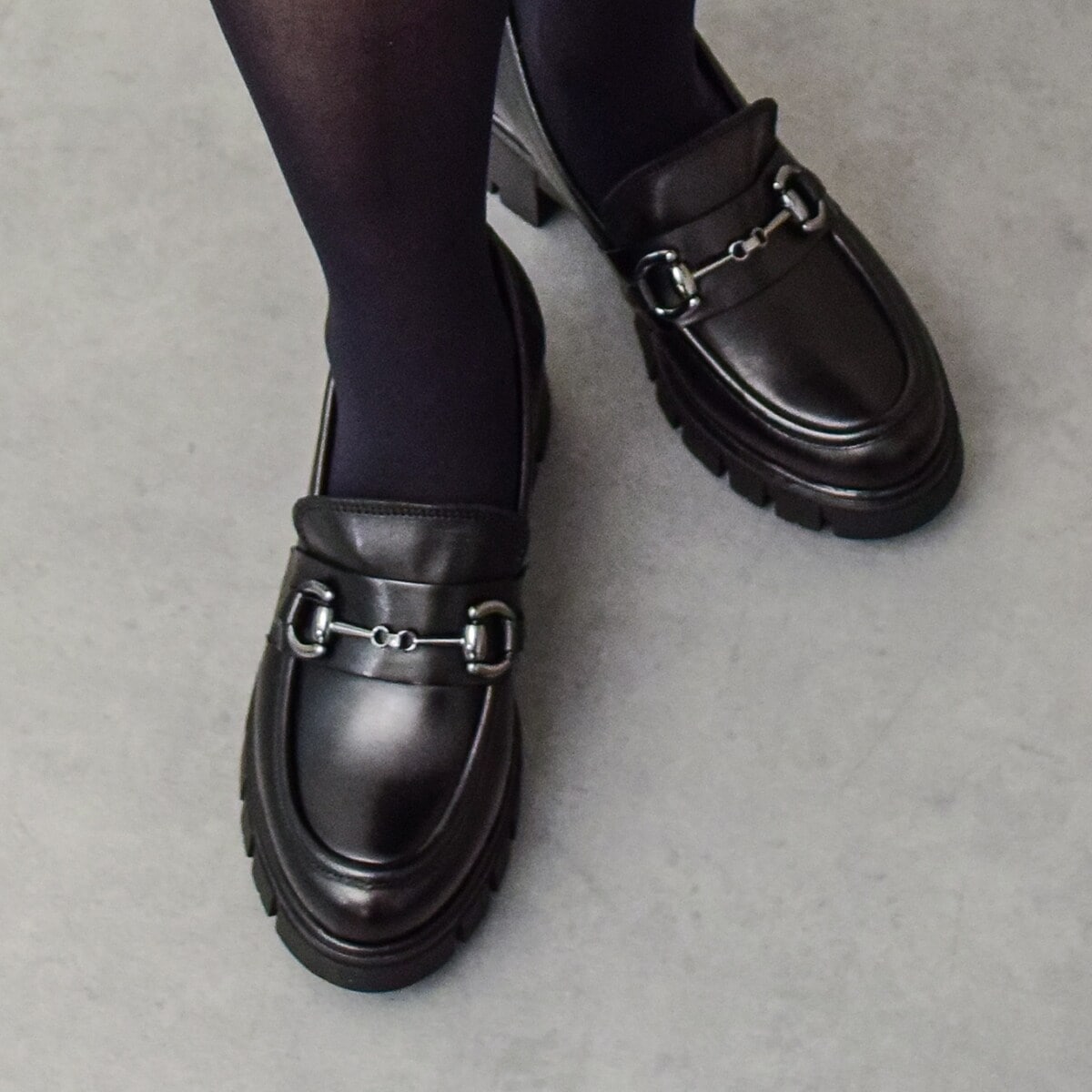 25秋冬新作◇PARADIS COULEUR◇5.5cmヒール◇トラックソールビット