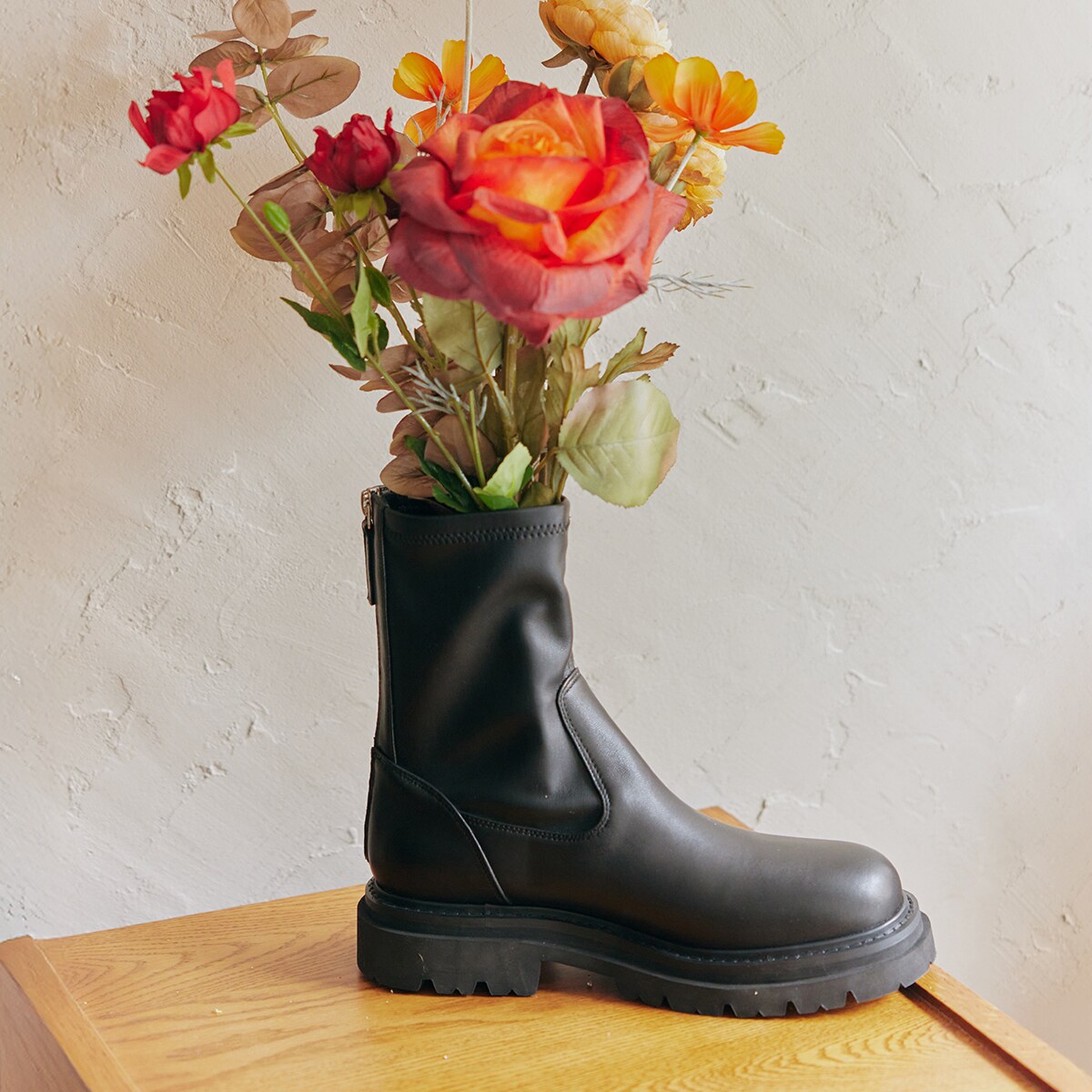 25秋冬新作◇PARADIS COULEUR◇4cmヒール◇防滑ソール撥水ストレッチ