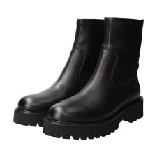 パラディクルール(PARADIS COULEUR)のPARADIS COULEUR◆4.3cmヒール◆EVAソールバックジップストレッチブーツ