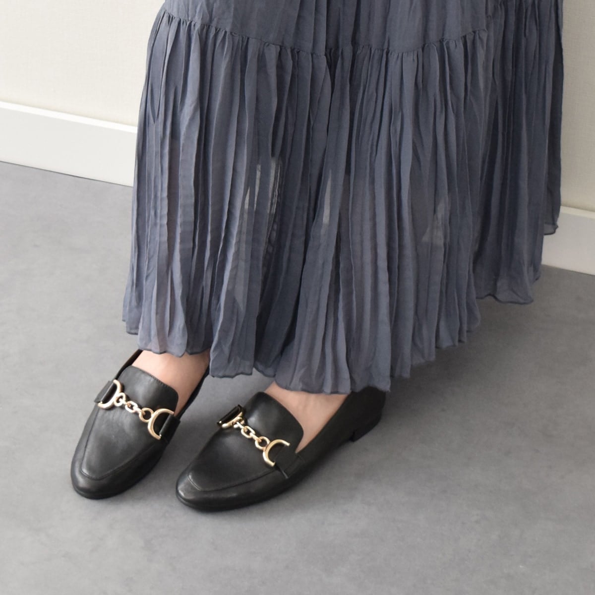 [�}���C]PARADIS COULEUR��1.5cm�q�[�������E���h�g�E�`�F�[���r�b�g���[�t�@�[/�p���f�B�N���[���iPARADIS COULEUR�j �u���b�N