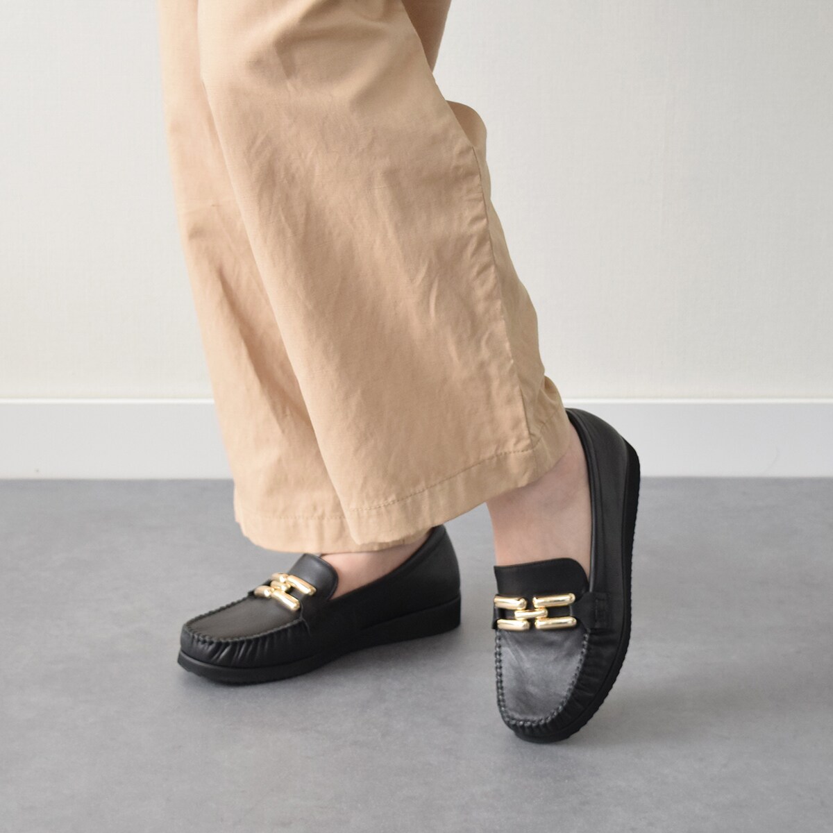 [�}���C]PARADIS COULEUR��2.5cm�q�[�������^���r�b�g���U�[���J�V��/�p���f�B�N���[���iPARADIS COULEUR�j �u���b�N