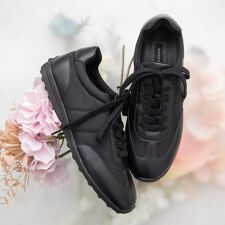 PARADIS COULEUR◆2.5cmヒール◆異素材コンビロープロファイルスニーカー