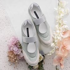 PARADIS COULEUR◆2.5cmヒール◆ロープロファイルメリージェーンスニーカー