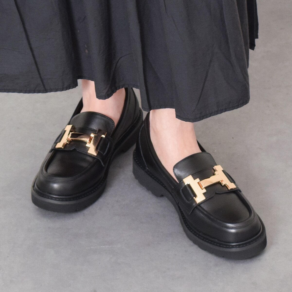 [�}���C]PARADIS COULEUR��3cm�q�[�������^���I�[�i�����g���[�t�@�[/�p���f�B�N���[���iPARADIS COULEUR�j �u���b�N