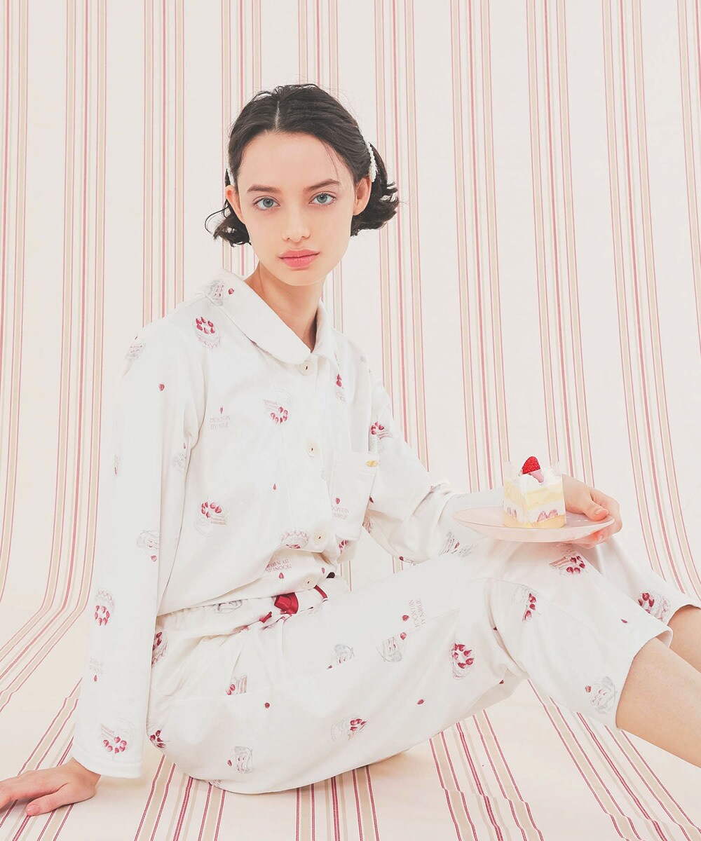 もも（新品未使用）ナルエーさくらんぼパジャマ２点 ナルエー(narue) パジャマ・ルームウェア の一覧 | マルイウェブチャネル