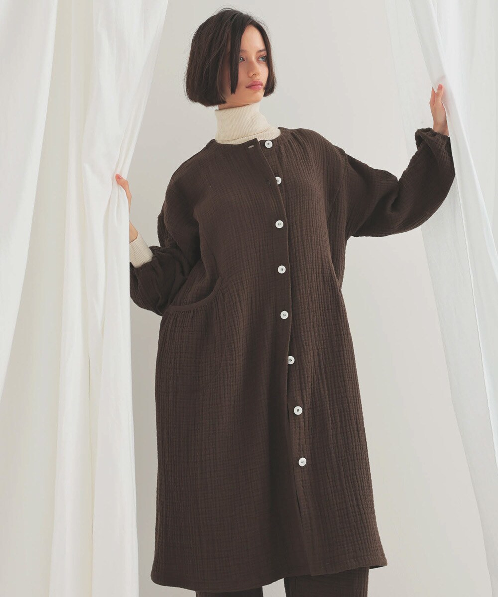 新品　ナルエー　ストレッチボアワンピース　スヌーピー　ルームウェア PEANUTSストレッチボアワンピース｜パジャマ｜ナルエー公式通販サイト