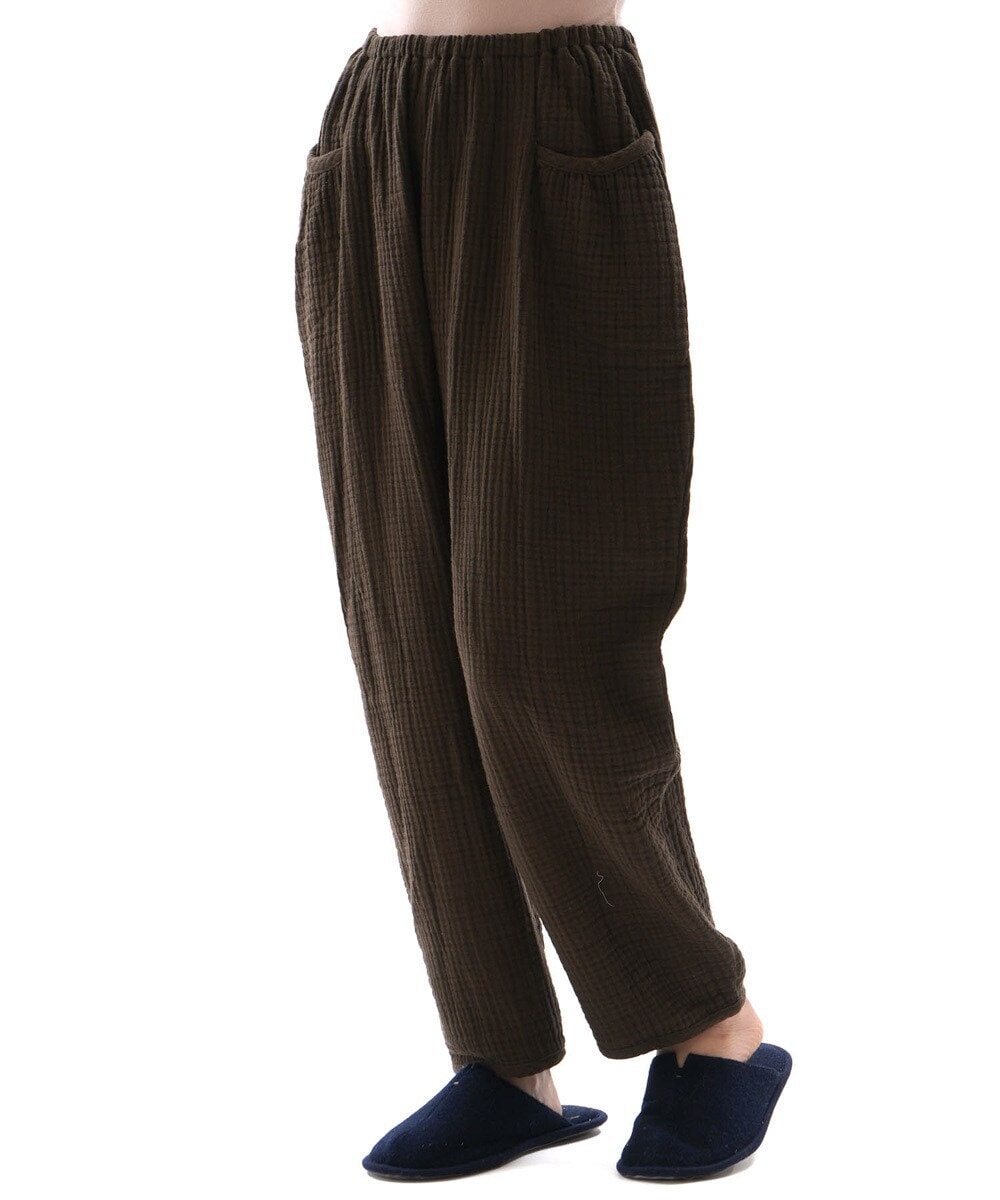 ナルエー（narue）/ ルームウェア　 シュークリームガーゼＲ　4+ソリッドカラー  パンツ ﾙｰﾑｳｪｱ ｼｭｰｸﾘｰﾑｶﾞｰｾﾞR 4+ｿﾘｯﾄﾞｶﾗｰ ﾊﾟﾝﾂ | ナルエー(narue) | マルイ