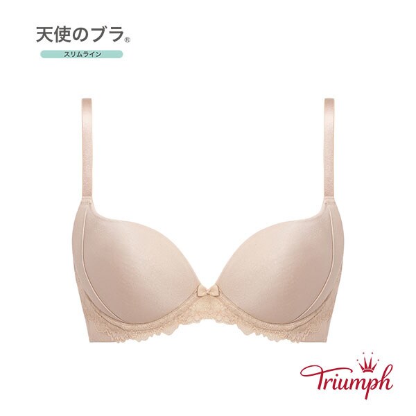F70 トリンプ 天使のブラ スリムライン502 アウターに響きにくいブラ 天使のブラ スリムライン スムースタイプ 502 ブラジャー