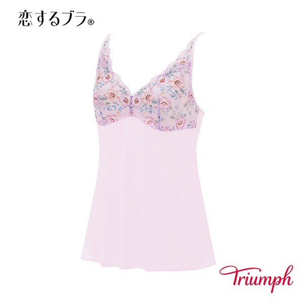 新品 未使用 トリンプ キャミソール プリーツ 刺繍 レース リボン サルート 新品 未使用 トリンプ キャミソール プリーツ 刺繍 レース