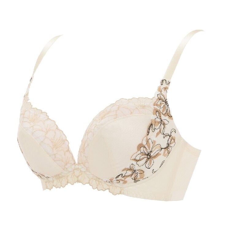 天使のブラ スリムライン 554 ノンワイヤーブラジャー D-Fカップ