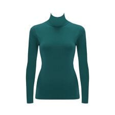 トリンプ(Triumph)のあったかハイネックインナー5390 10分袖トップ(無地)【LLサイズ】