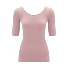 肌側綿100インナー5480 5分袖トップ【M,Lサイズ】