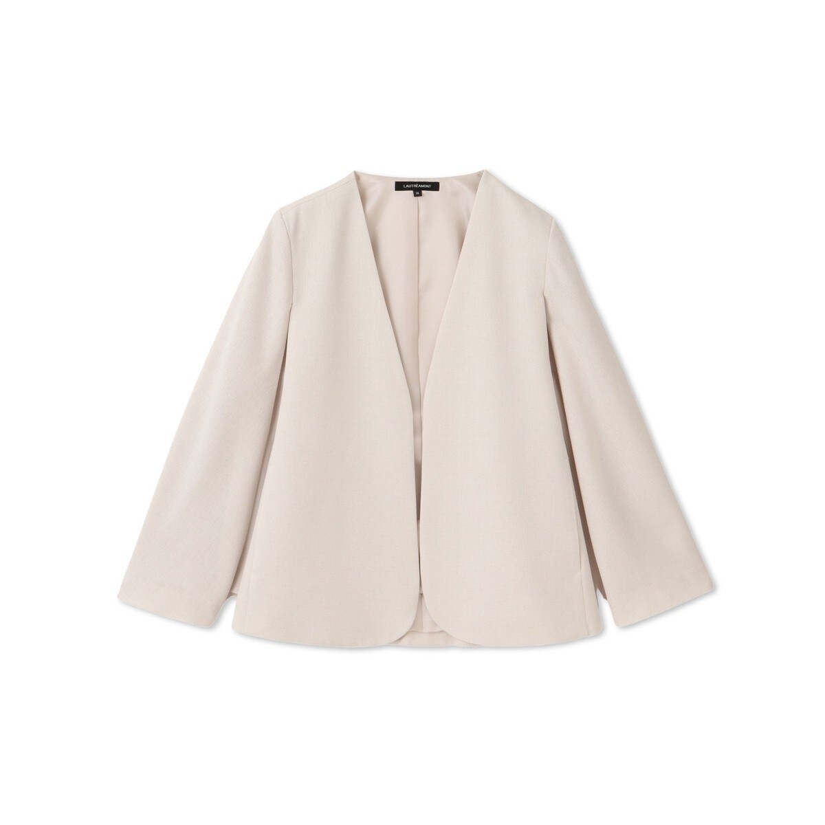 ジャーナルスタンダードレリューム　ウーリッシュツイルノーカラージャケット ウーリッシュツイルノーカラージャケット | ジャーナル