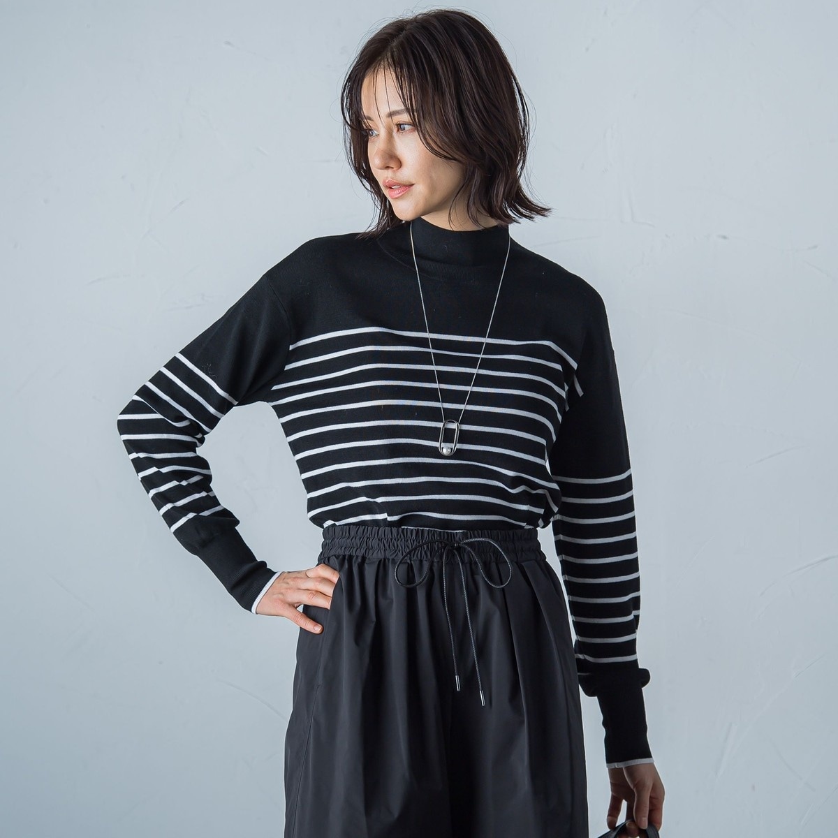 Suave 襟付きニットプルオーバー | ホコモモラ(JOCOMOMOLA) | マルイ