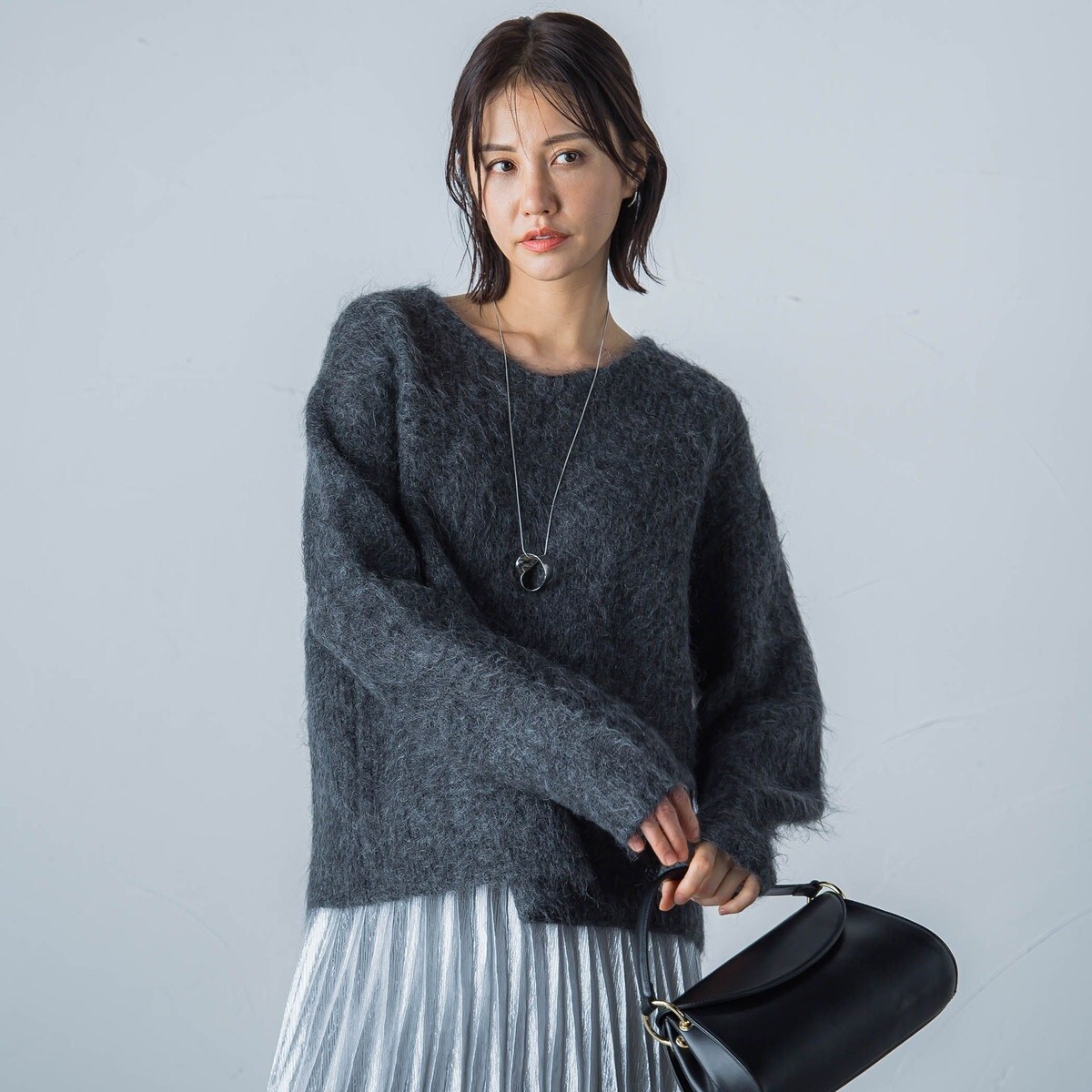 カタログ掲載】シャギーモヘアニットプルオーバー | ロートレアモン