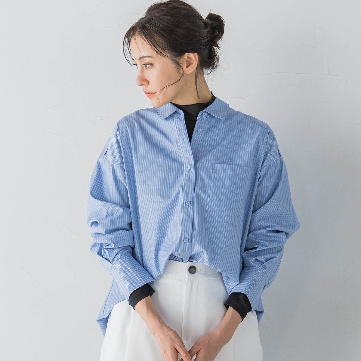 LAUTREAMONT / ロートレアモン タイプライターシャツ≪洗濯機で洗える≫ LAUTREAMONT（ロートレアモン）の「タイプライターシャツ≪洗濯