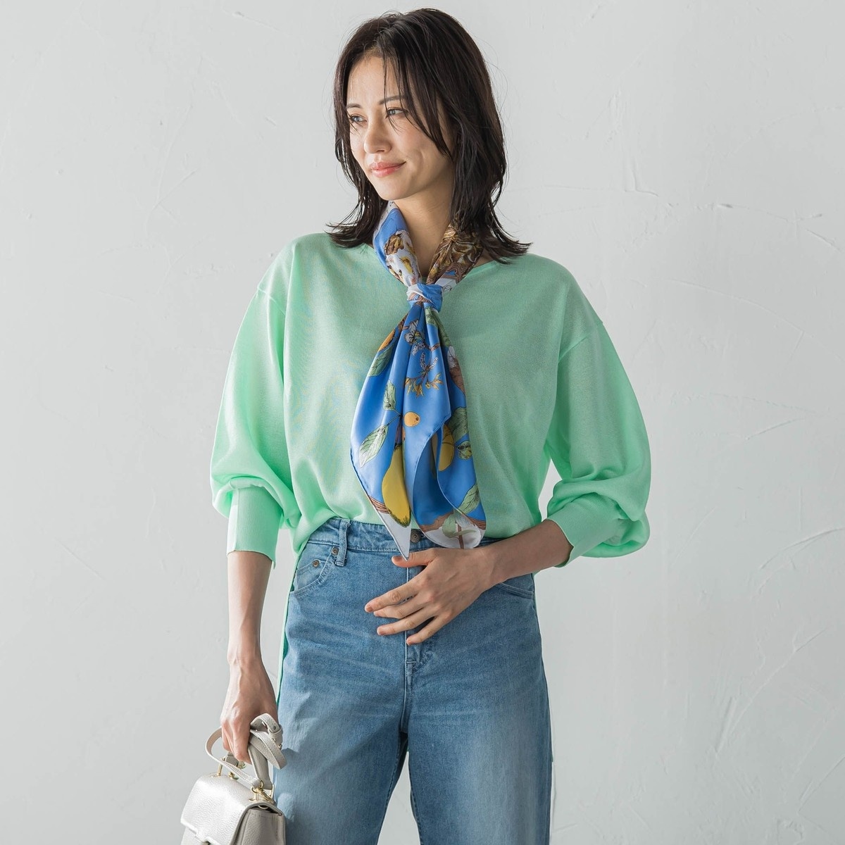 DE CLASSE LAUTREAMONT / デュクラス ロートレアモン パールニットプルオーバー≪手洗い可能≫ パールニットプルオーバー≪手洗い可能≫ | ロートレアモン