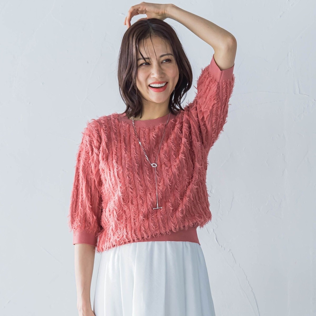 LAUTREAMONT / ロートレアモン 【一部店舗限定販売】VENUSフリンジニット≪手洗い可能≫ 一部店舗限定販売】VENUSフリンジニット≪手洗い可能