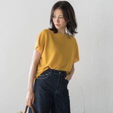 ストレスフリーペーパーヤーンニット≪手洗い可能≫