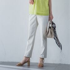 ロートレアモン(LAUTREAMONT)のシェルタリングドライオックステーパードパンツ≪洗濯機で洗える≫