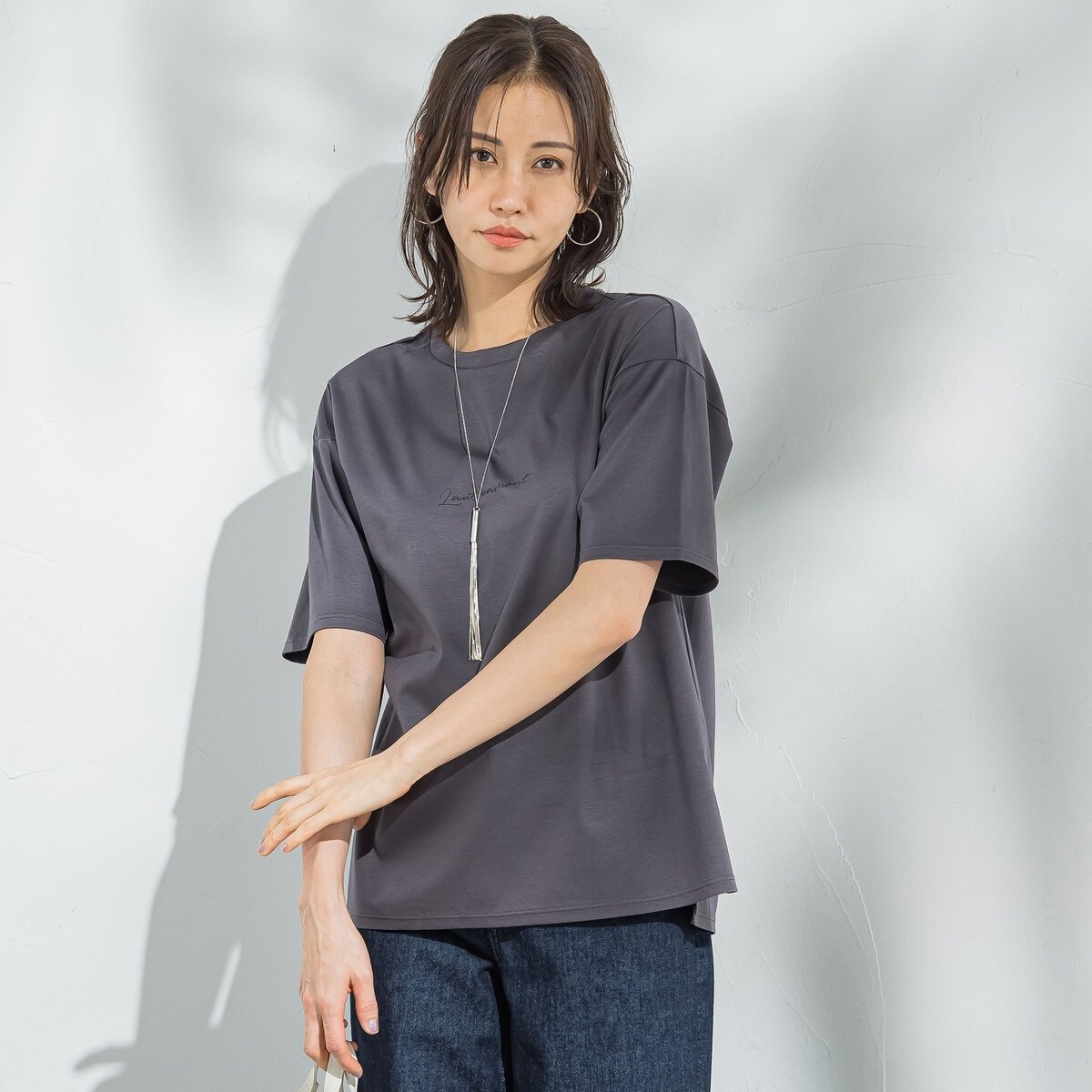 tシャツ スムースストレッチカットソー「洗濯機で洗える」 レディース スムースストレッチカットソー≪洗濯機で洗える≫ | ロート