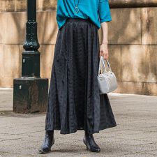 ギンガムチェックスカート≪セットアップ対応/手洗い可能≫