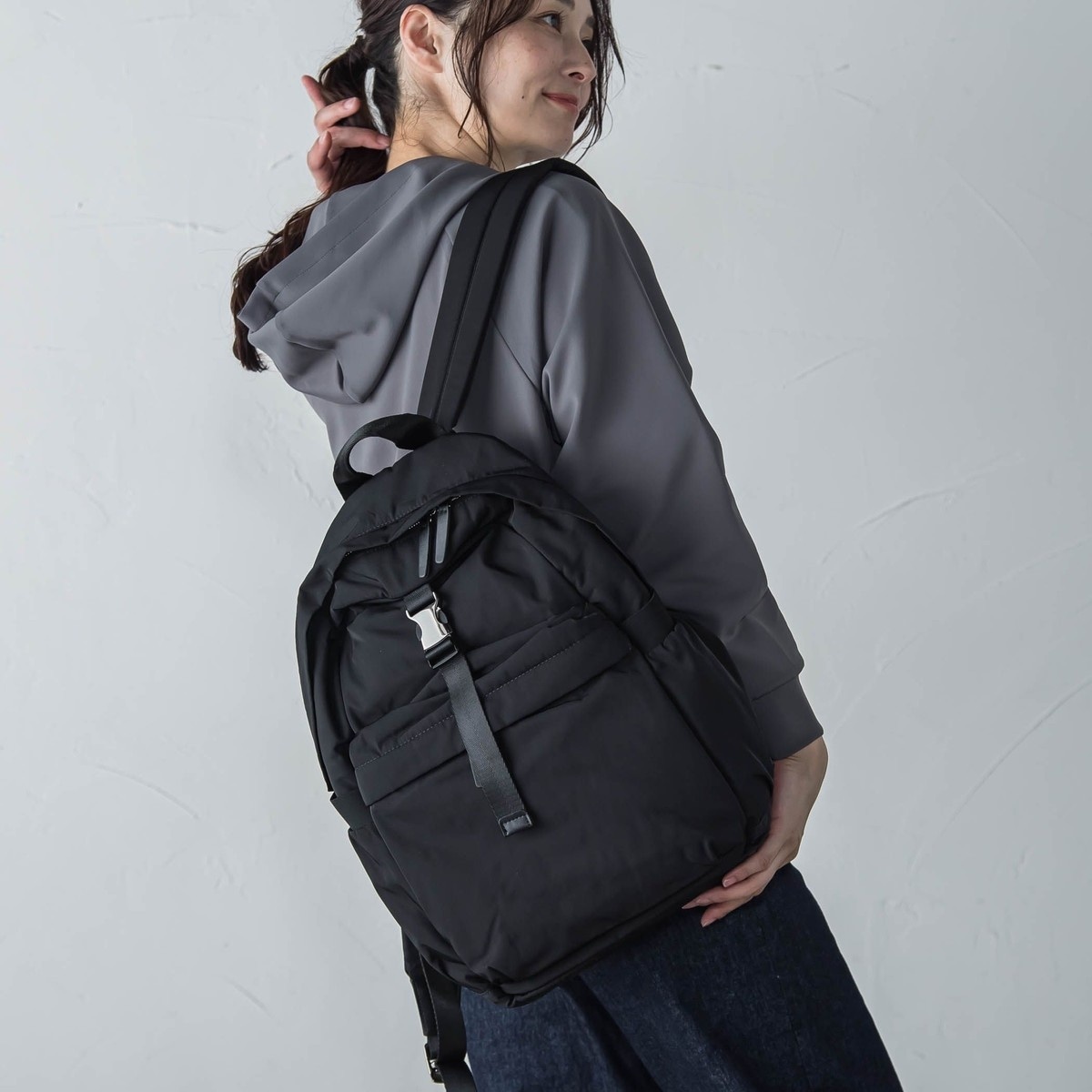 AMOMENTO SHEER RIPSTOP DRAWSTRING バックパック AMOMENTO/アモーメント】SHEER RIPSTOP DRAWSTRING バックパック