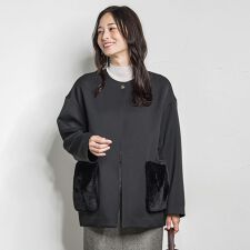 トリプルクロスファーポケットジャケット≪手洗い可能≫