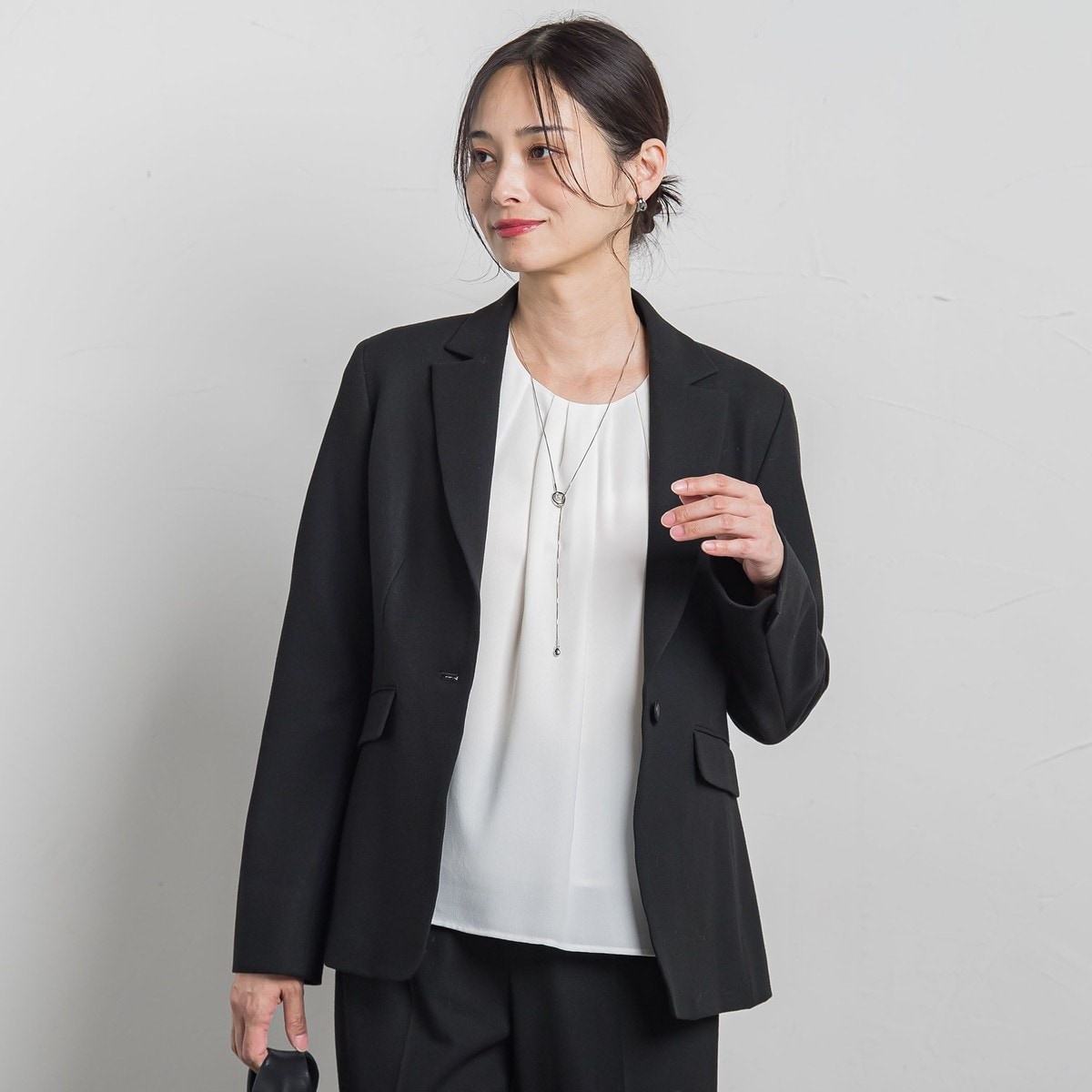 NOBLE エステルツイルピークドラペル　ジャケット 36 新品未使用 NOBLE｜エステルツイルピークドラペルジャケット | Rakuten