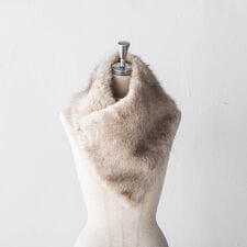 【THROW/スロー】Eco Fur Shawl