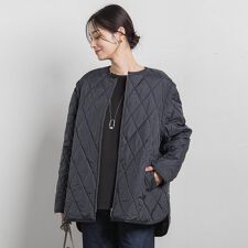 ロートレアモン(LAUTREAMONT)の撥水キルティングコート≪袖取り外し可能≫