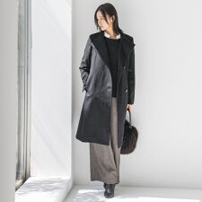 ロートレアモン(LAUTREAMONT)のプレミアムウールカシミヤロングコート