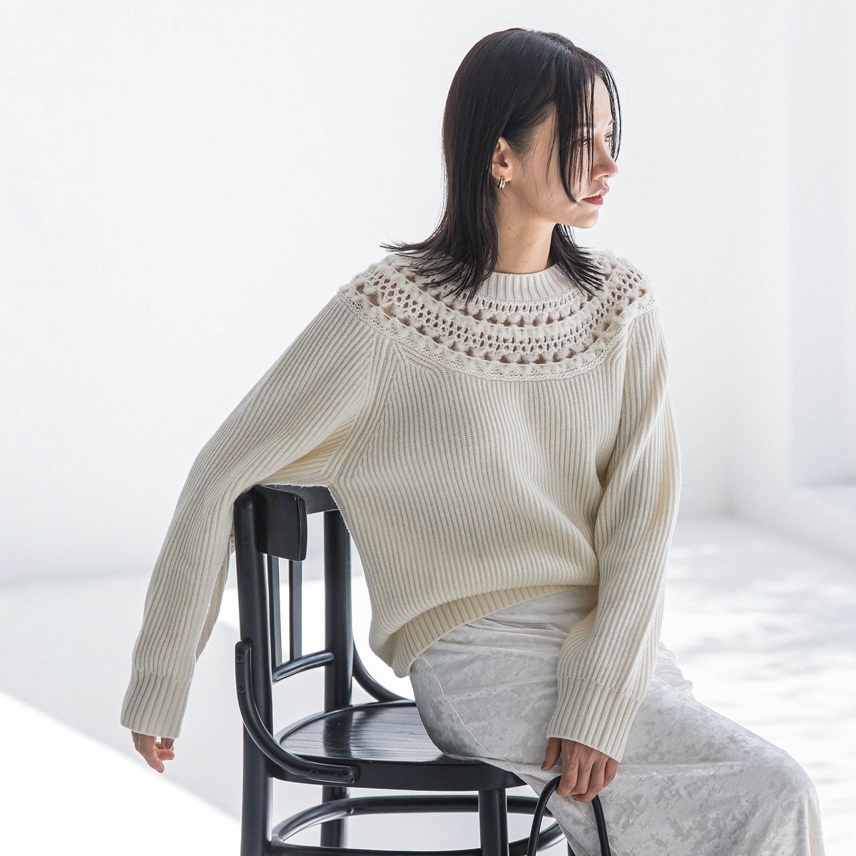 レディース ニット・セーター (透かし編み) の一覧 | マルイウェブチャネル