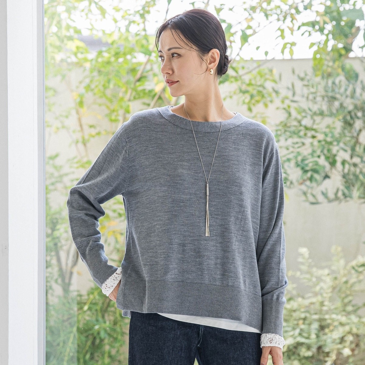 圧縮ウールニットジャケット | マリサグレース(Marisa Grace) | マルイ