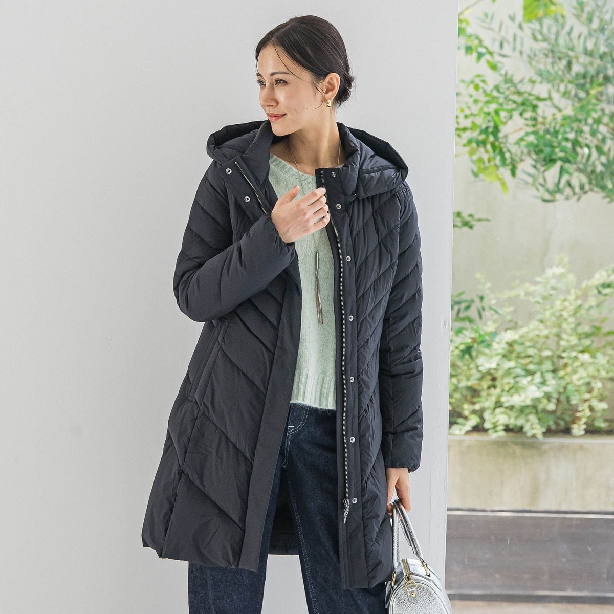 LIMONTA】Thin Down（シンダウン） ハーフコート | ロペ(ROPE