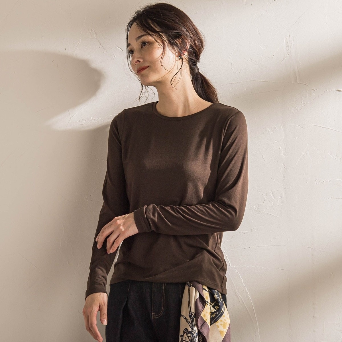 WEB限定】吸湿発熱スムースタッチカットソー | ロートレアモン