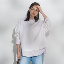 ファインメリノウールドルマンニット≪洗える≫