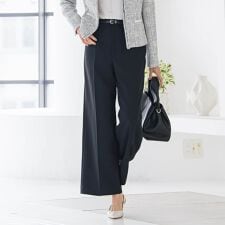 トリクシオンワイドパンツ≪セットアップ対応/手洗い可能≫