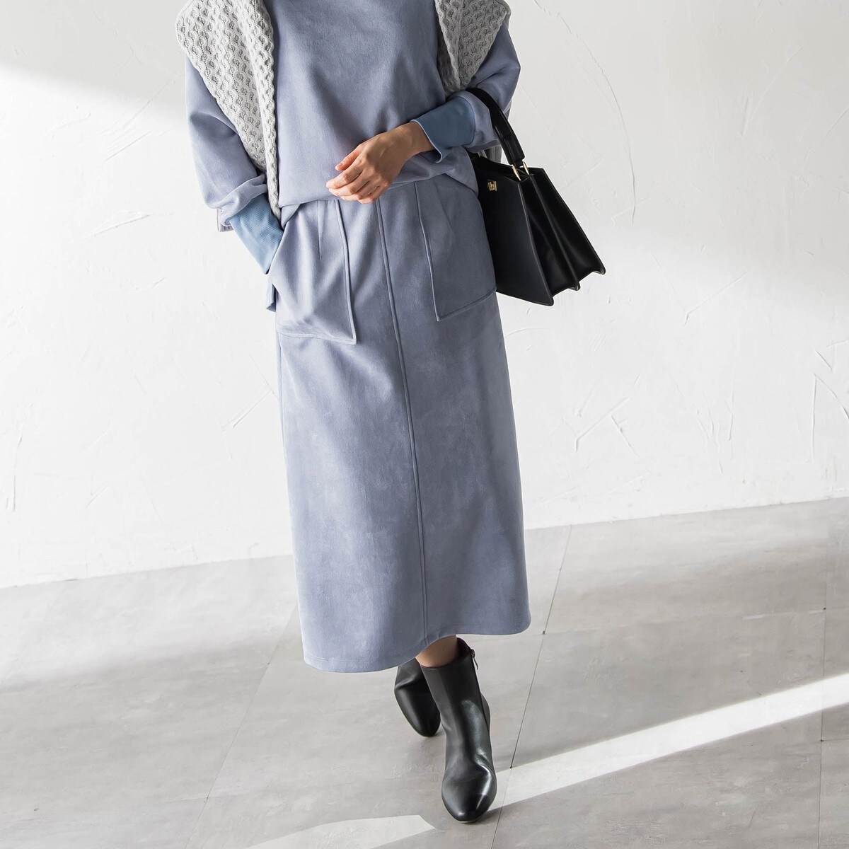 ストレッチミックススカート | スキャパ(SCAPA) | マルイウェブチャネル