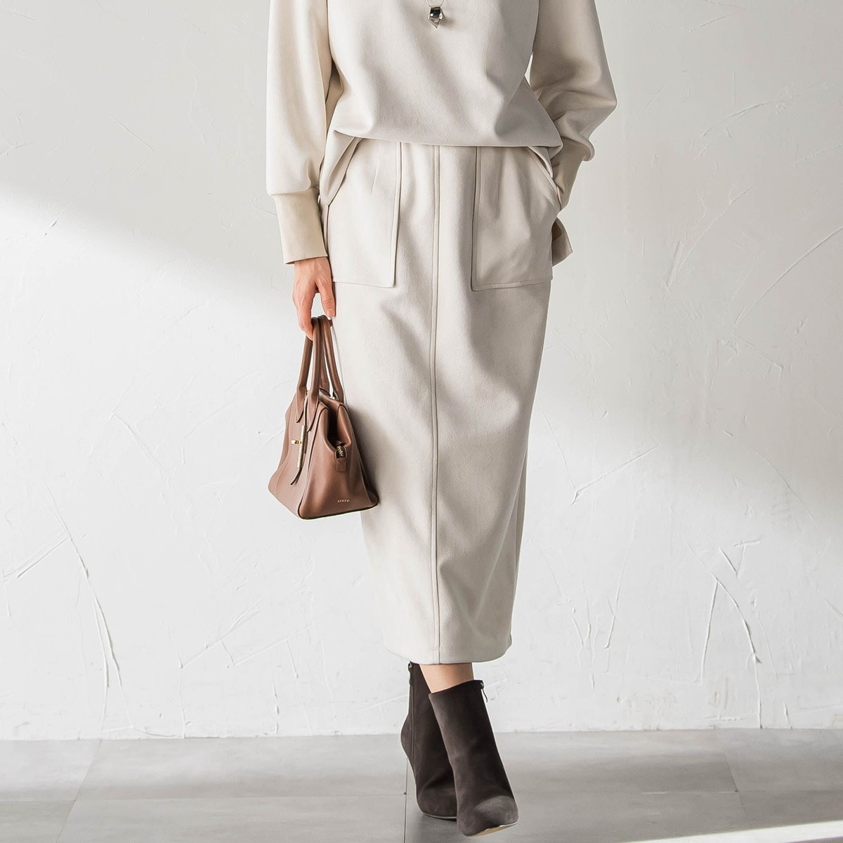 ストレッチミックススカート | スキャパ(SCAPA) | マルイウェブチャネル