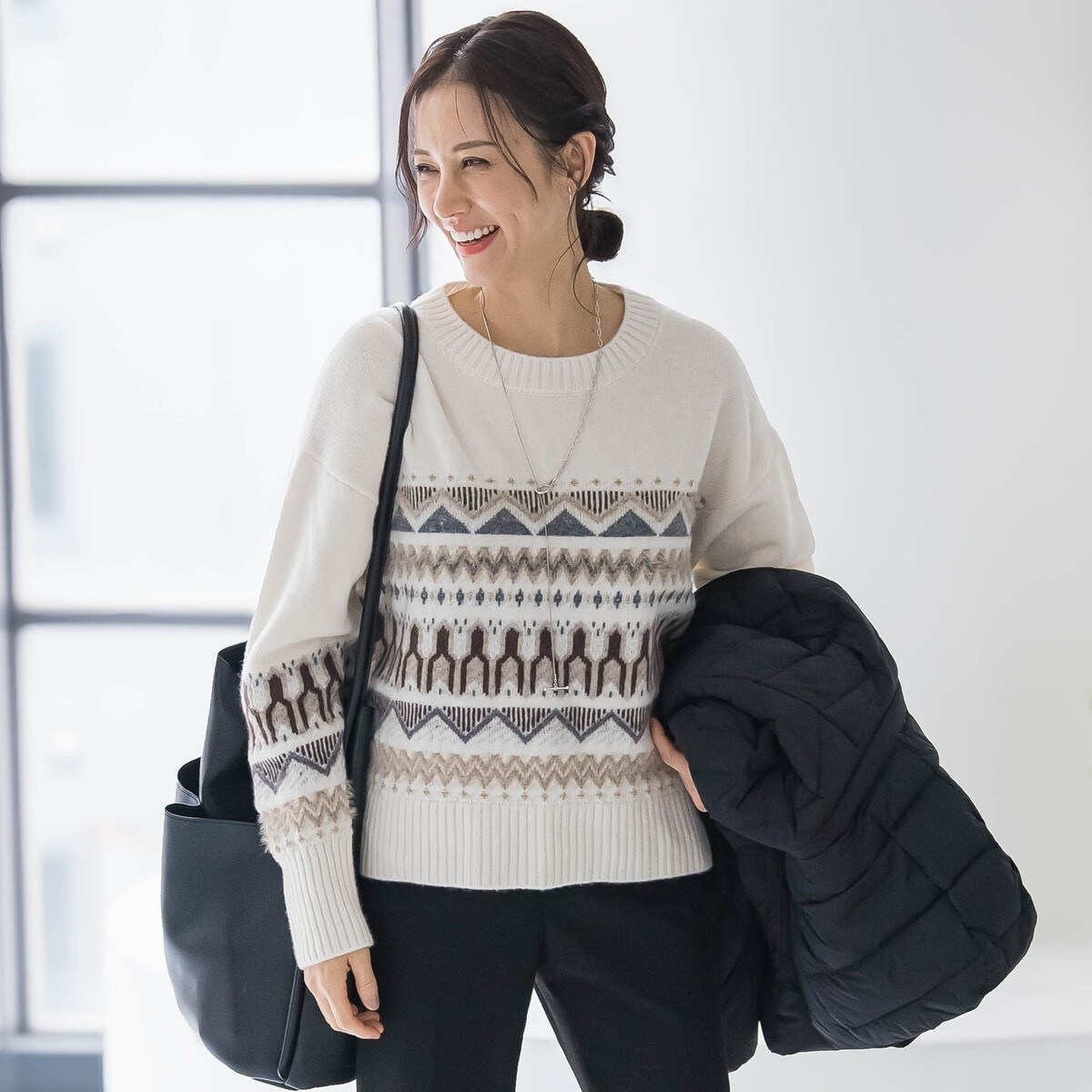 新品タグなしESSEN ロートレアモン フォックス カシミヤ ニット フォックスカシミヤニット≪洗える≫ | ロートレアモン(LAUTREAMONT