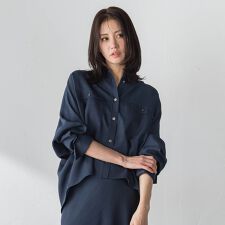 Beauty Denimブラウス≪洗濯機で洗える≫