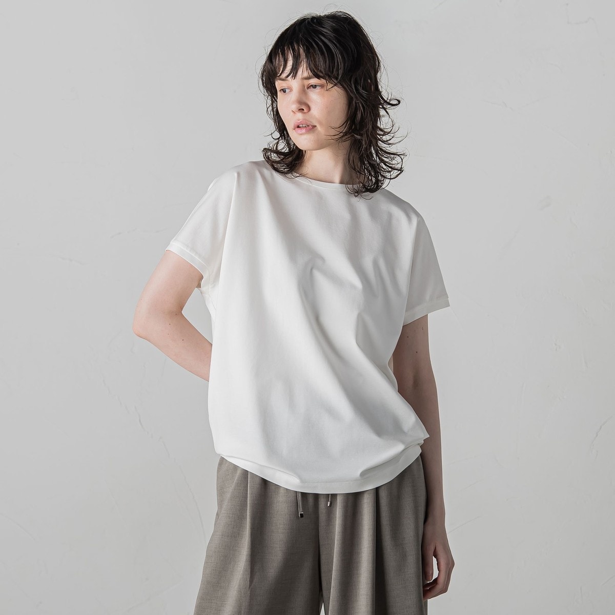 コットンスムースカットソー ESTNATION（エストネーション）の「ESTNATION / コットン